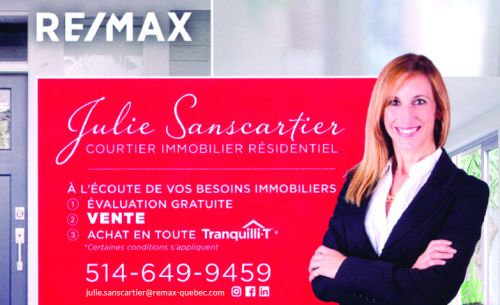 Julie Sanscartier à Laval